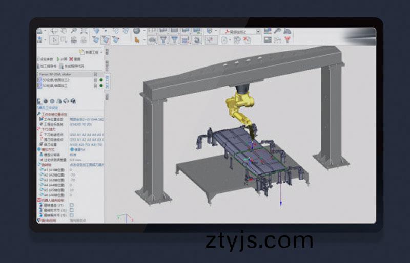 三(san)維機器人激光(guang)切(qie)割(ge)機(ji),三維激(ji)光(guang)切割機(ji),3D激(ji)光(guang)切(qie)割(ge)機,離(li)線編程輭件